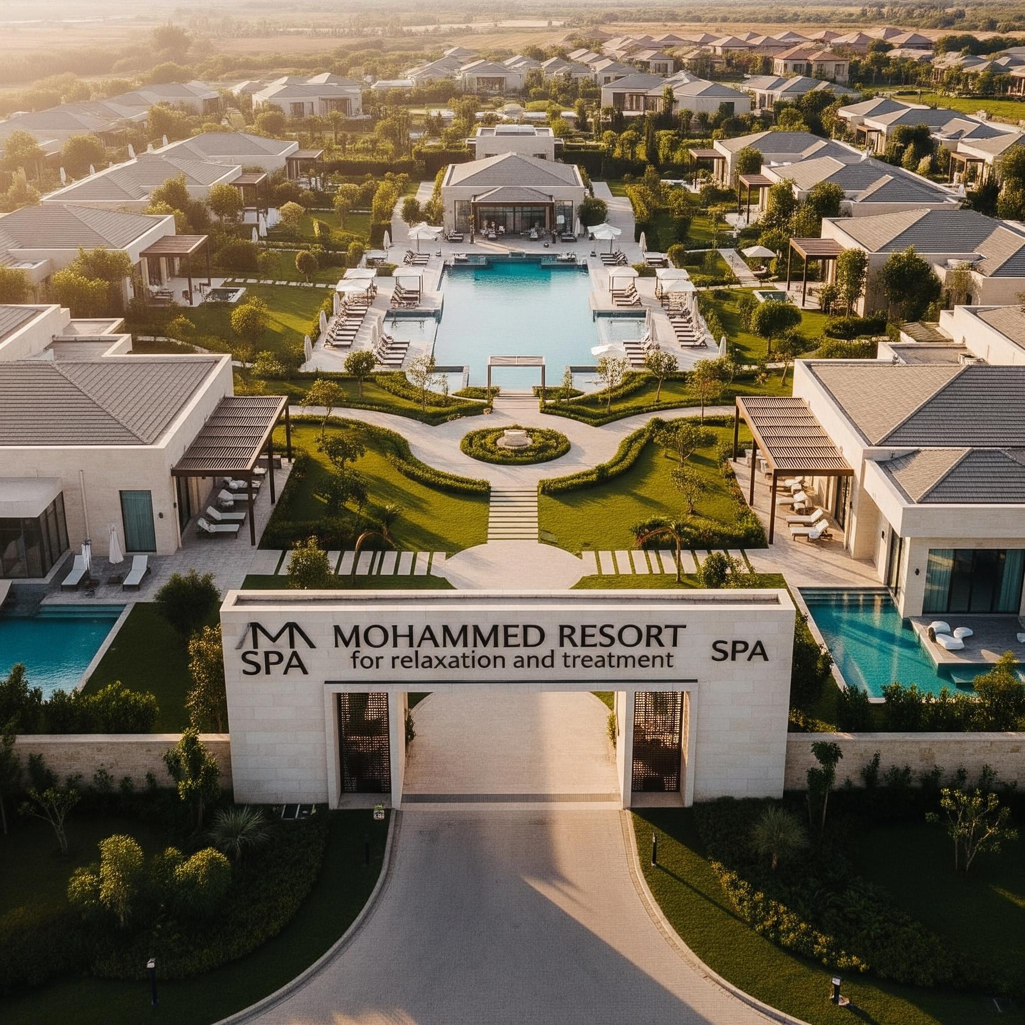 منتجع محمد للاسترخاء والعلاج - أسوان