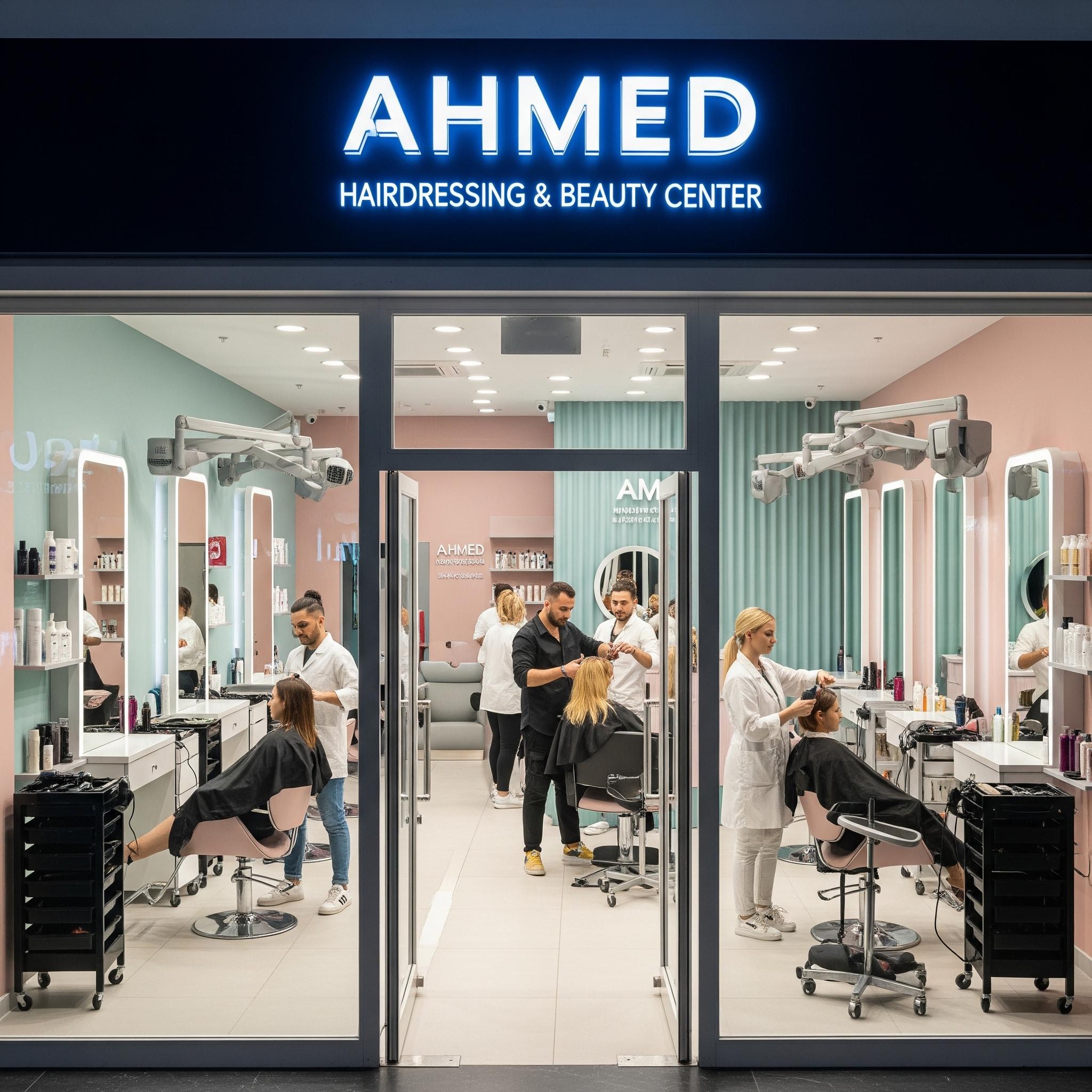 مركز أحمد للحلاقة والتجميل - الجيزة