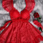 لانجري الوان قصير درعات فراشه