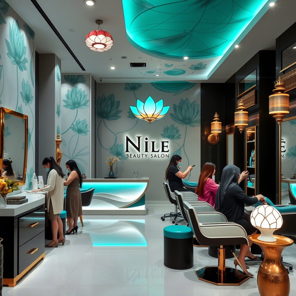 صالون النيل للجمال