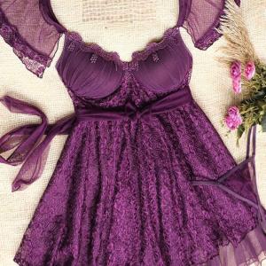 لانجري الوان قصير درعات فراشه