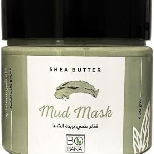 قناع طين بزبدة الشيا من بوبانا