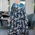 عبايه ورق شجر قطيفه فرنساوي