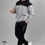 ترنج رجالي رصاصي في اسود