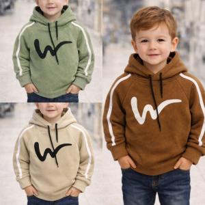 سويتشيرت اولادي مطبوع الوان