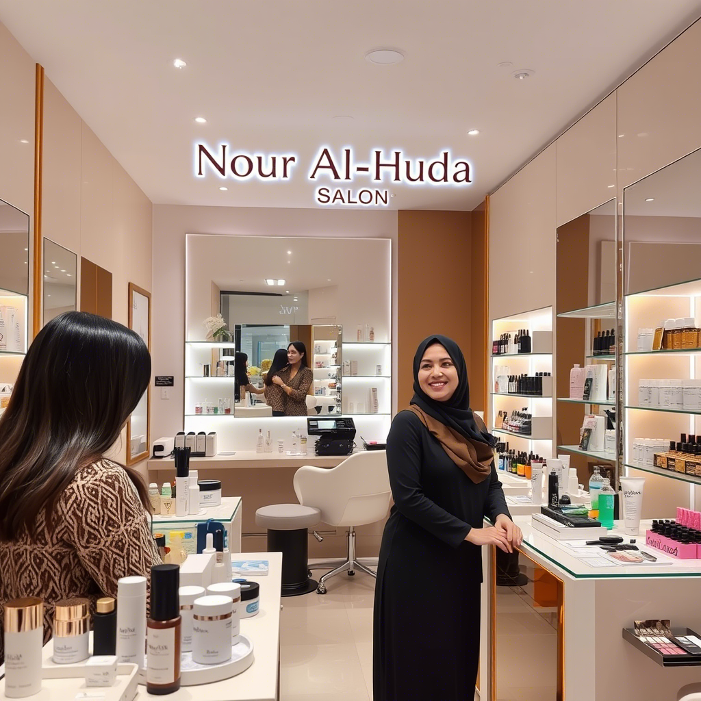 صالون نور الهدى دمياط