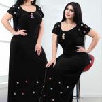 عبايه بيت دلع الوان مطعمه ورد