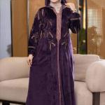 عبايه قطيفه هايدي كاوتشو الوان