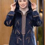 عبايه قطيفه هايدي كاوتشو الوان