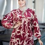 عبايه ورق شجر قطيفه فرنساوي