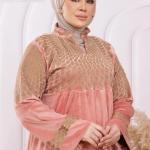 عبايه قطيفة هايدي الوان نقشه سمبوسكه