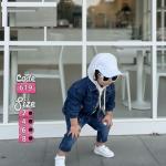 طقم جينز رباعي مطبوع