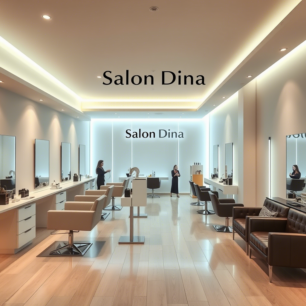 صالون دينا أسوان