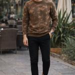 طقم تيشيرت+ بنطلون+ شوز بنيات