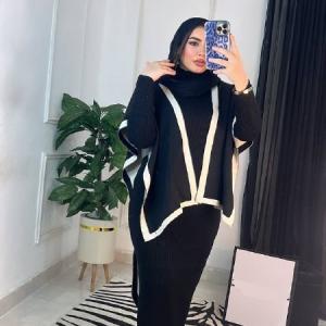 دريس قطعتين عجينه شال كت الوان