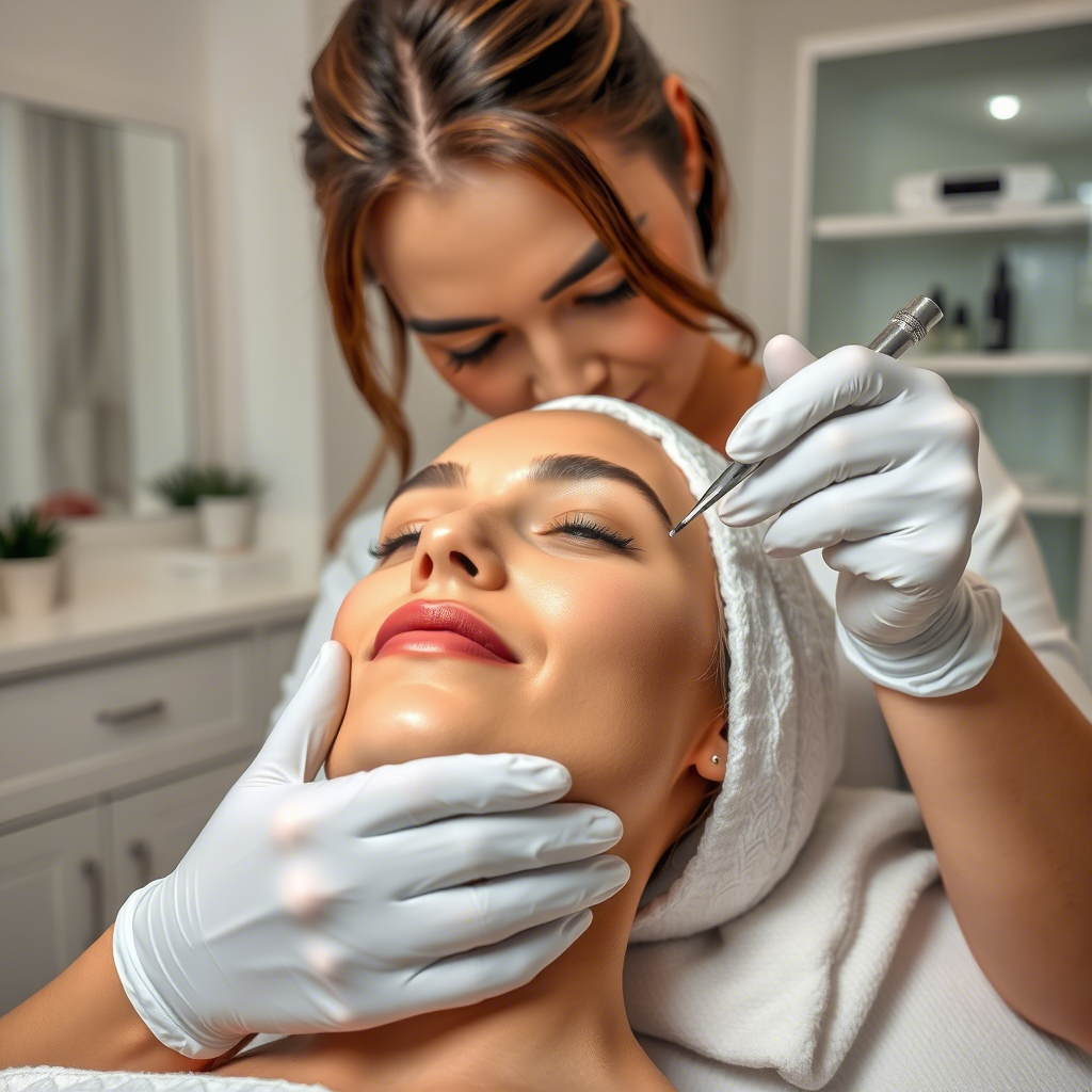 دورة علاجات الوجه والتقشير الكيميائي