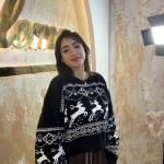 بلوزه كريسماس قطيفه مستورد الوان