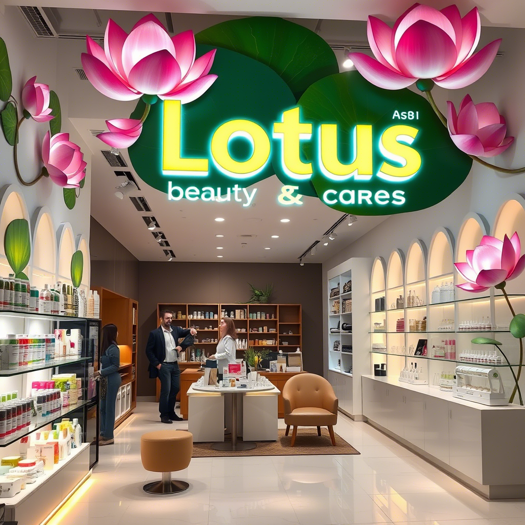 متجر لوتس للعناية و الجمال