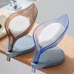 صبانة حوض بفتحات تصريف تسمح للصابون بالجفاف بسرعة، مما يطيل من عمره ويمنع نمو البكتيريا شكل ورقة شجرة ألوان متعددة