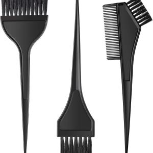 فرشة صبغة 3 قطع أسود