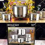 طقم استيل بونيرا تركي ذهبي