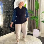 بلاوز صغائر مطعم جينز الوان