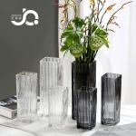 فازه زجاج لون فاميه فاخره