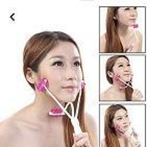 آله مساج الوجه والرقبة 2 قطعة ألوان