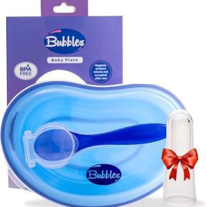 بابلز عرض *82 / طبق لبني + فرشه سيليكون