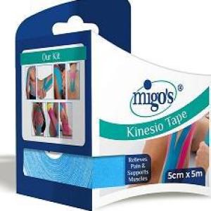 بلاستر بكر قماش لدعم لعضلات 5 سم × 5 متر