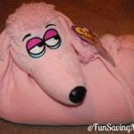 بطانية أطفال برأس حيوانات متحركة