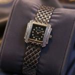 ساعه سمبوسكات يد معدن فضي وذهبي الوان