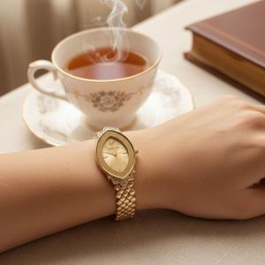 ساعه غصن الوان متعدده ذهبي وفضي