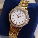 ساعت ذهبي استيك عريض بلاسترس الوان مختلفه