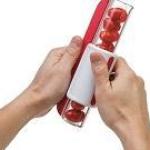 قطاعة الطاطم الشيرى و العنب بتمريرة سريعة ألوان متعددة