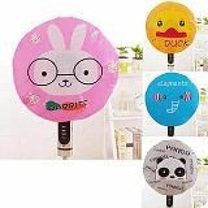 غطاء مروحة ووتر بروف مدور 45 سم لوكس 1 قطعة ألوان متعددة