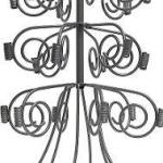 حامل كيك بوبس معدن 18 خانة 3 دور 1 قطعة رمادى