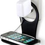 حامل (شاحن + موبايل) منطبق 1 قطعة ألوان متعددة