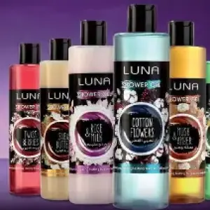 لونا شاور جلسرين وزيتون 500مل