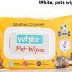 مناديل مبللة للحيونات الأليفة