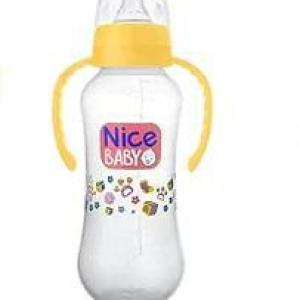 نايس بيبي ببرونة 280 مل بيد اصفر