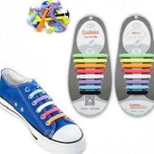 رباط أحذية سيليكون ألوان متعددة