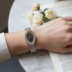 ساعه غصن الوان متعدده ذهبي وفضي