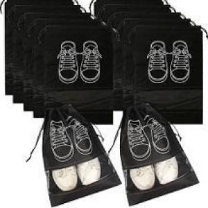 شنطة حفظ الأحذية قماش 44 سم × 32 سم 1 قطعة ألوان متعدده