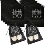 شنطة حفظ الأحذية قماش 44 سم × 32 سم 1 قطعة ألوان متعدده