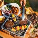 شواية فحم أستخدام مرة واحدة 30 سم × 25 سم فاست جريل