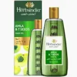 زيت الشعر املا و7 بذور أعشاب مع انبوب مغذي من هيربس اينديا