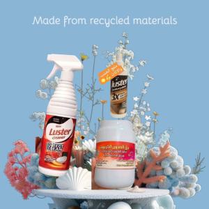 جل الصحون الكريمي+ملمع الخشب+منظف الحمام