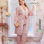 بيجامه 3 قطع بيج سايز