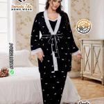 بيجامه 3 قطع بيج سايز